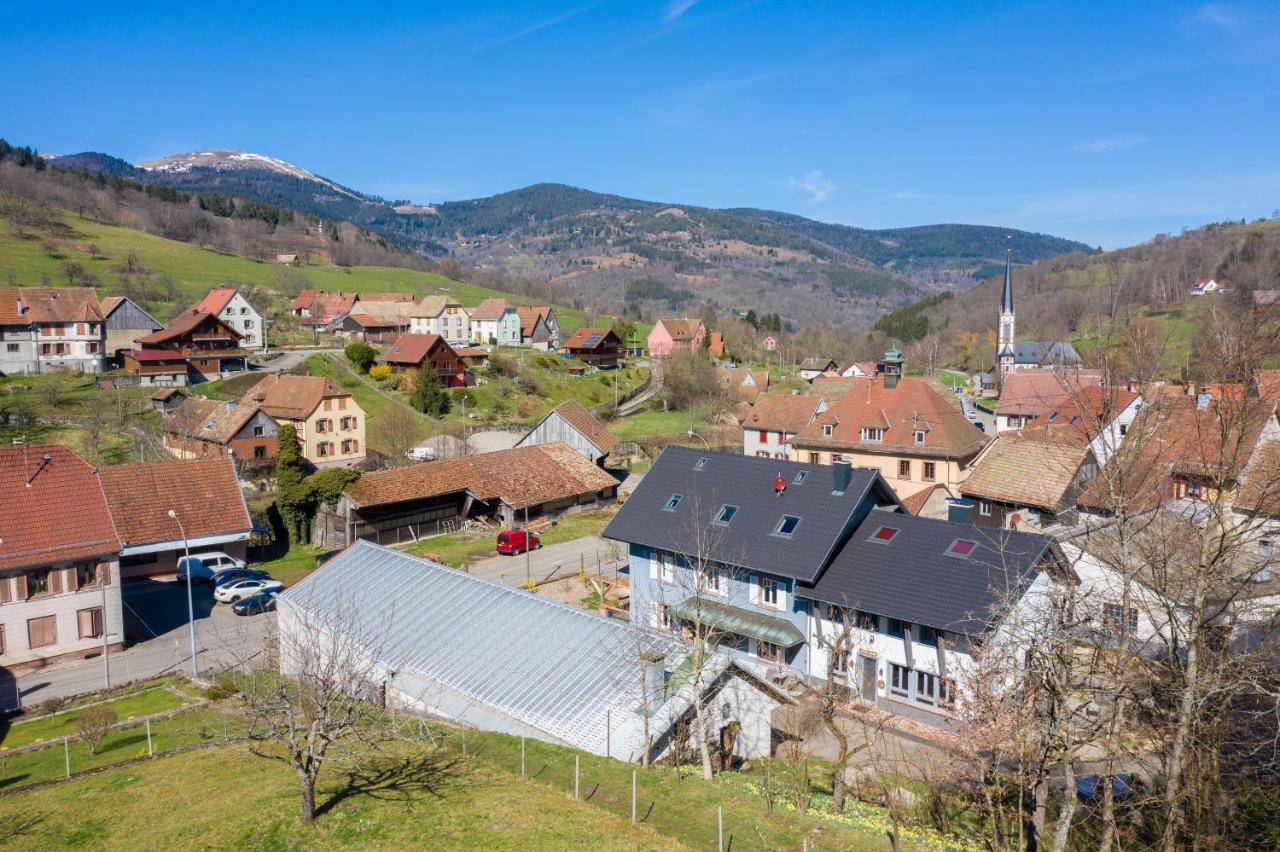 Locations Des 3 Sommets Avec Sauna Et Spa En Alsace Sondernach Exterior foto